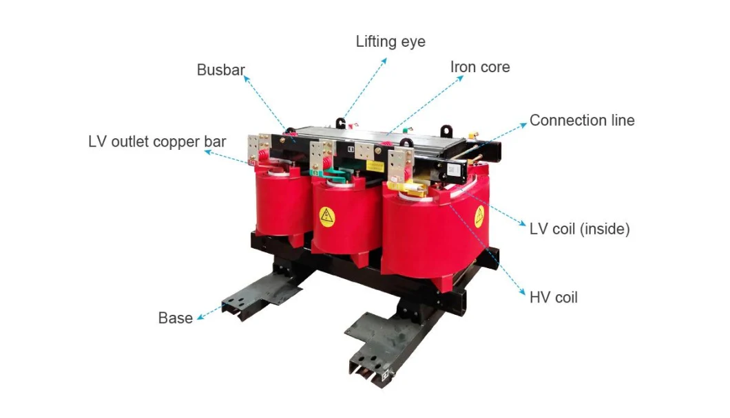 Scb Three Phase 5000kVA 35kv Cast Resin Dry Type Transformer