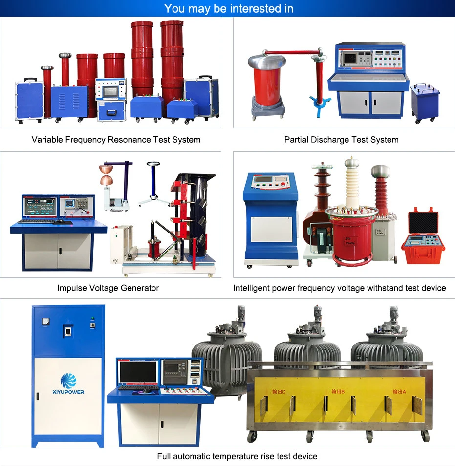 AC/DC High Voltage Dielectric Test Set Breakdown Withstanding Voltage Test Equipment