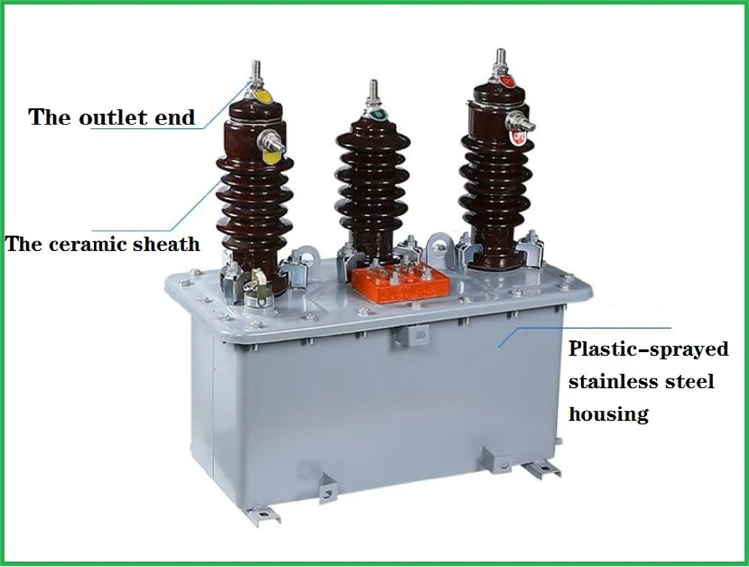 Jls 3/6/10kv 5A Outdoor Oil-Immersed High-Voltage Power Metering Box Three-Phase Three-Wire Combined Instrument Transformer