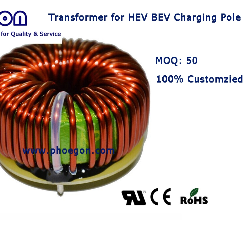 UL Ce RoHS Approved Efd Series Bev Hev Charging Pole Transformer