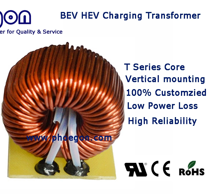 UL Ce RoHS Approved Efd Series Bev Hev Charging Pole Transformer