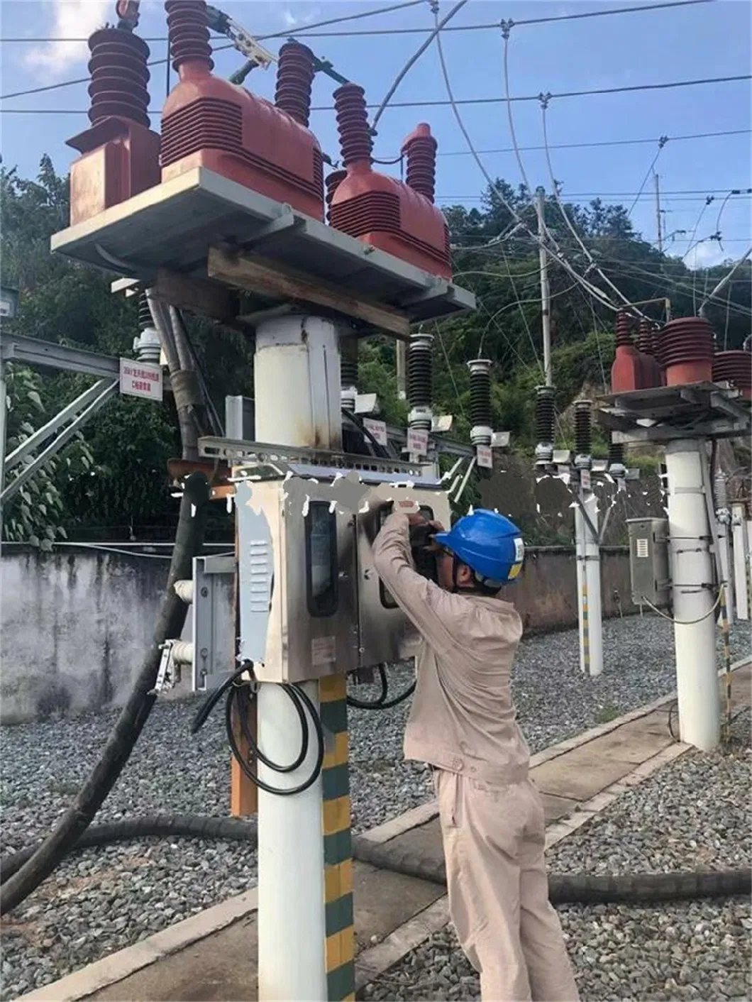 Jlszv-10W 6/10kv Outdoor Dry Three-Phase High Voltage Metering Box Combined Instrument Transformer