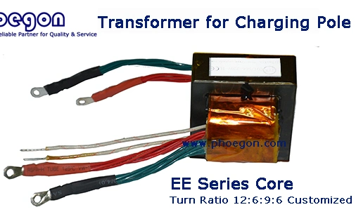 UL Ce RoHS Approved Efd Series Bev Hev Charging Pole Transformer