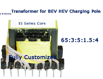 UL Ce RoHS Approved Efd Series Bev Hev Charging Pole Transformer