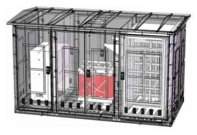 1000kVA Electrical Substation with Dry Type Transformer 11kv