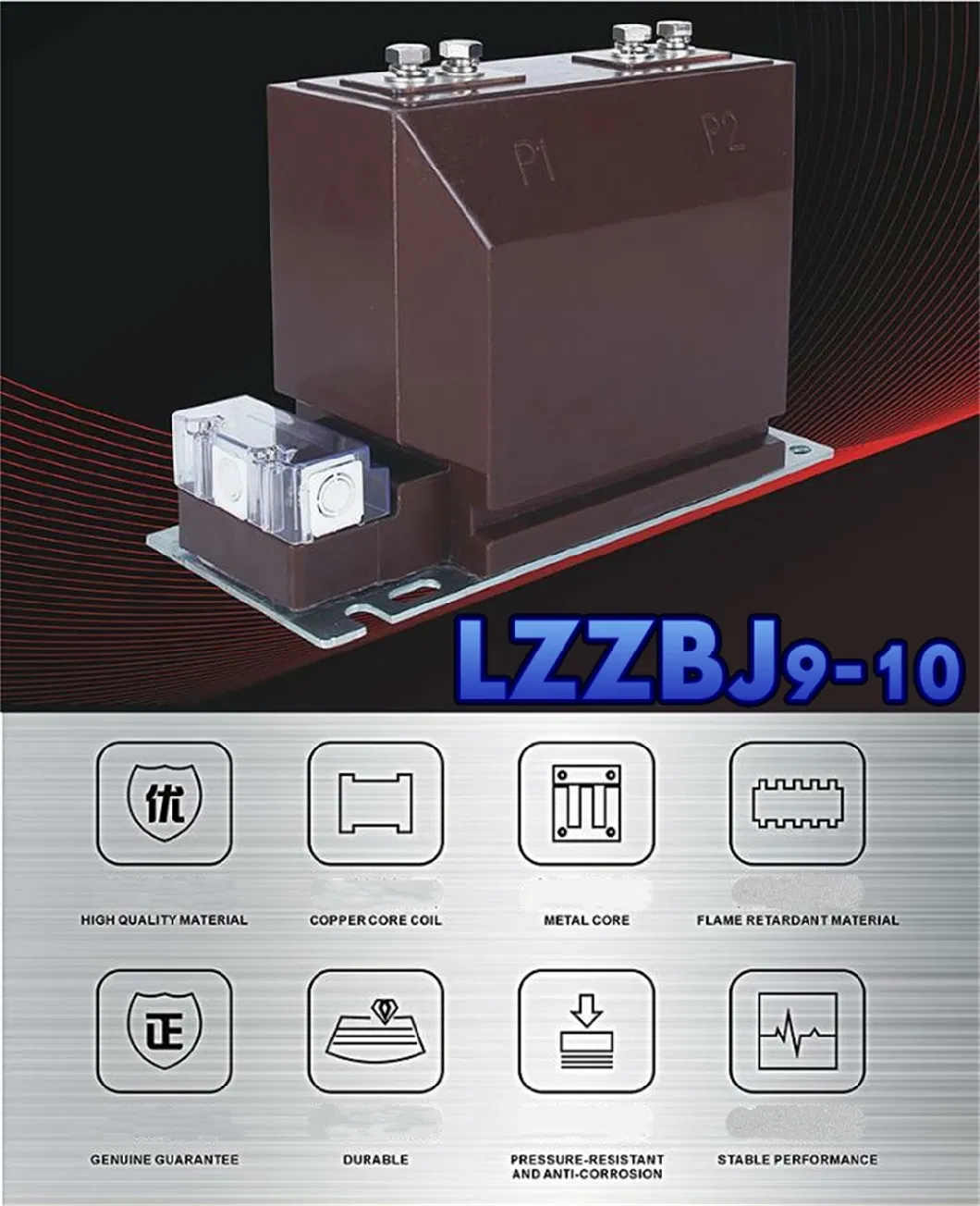 Lzzbj9-10 3/6/10kv 200-2000A High-Quality Hv Current Transformers for Indoor Switchgear