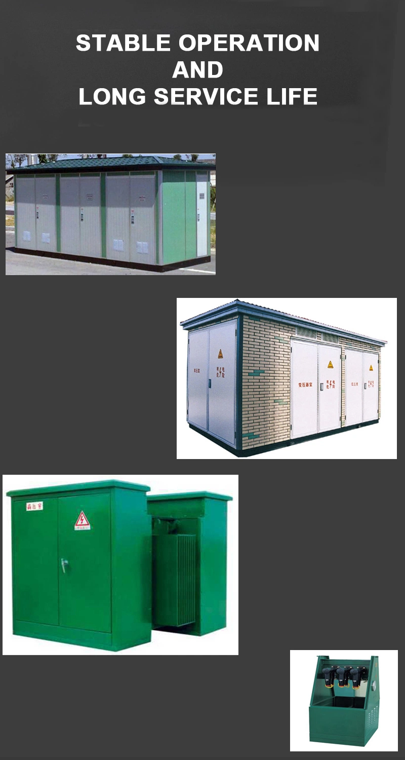 High Durability 2000kv Outdoor Combined Type Power Transformer Substation for Factory