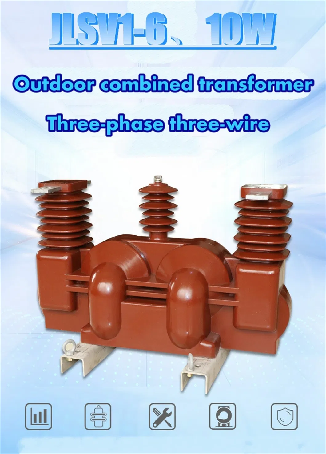 Jlszv-10W 6/10kv Outdoor Dry Three-Phase High Voltage Metering Box Combined Instrument Transformer