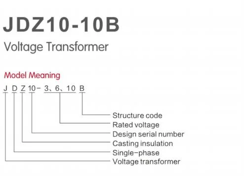 Jdz10-10b 11kv Potential Voltage PT High Voltage Transformer