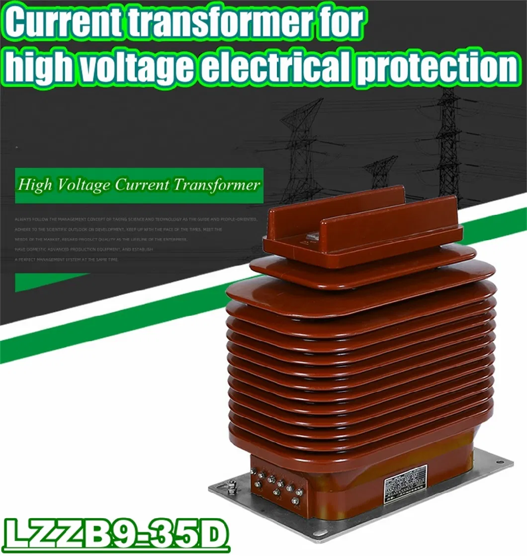 Lzzb9 24/35kv 200-1250A Indoor Current Transformer for High Voltage Switchgear