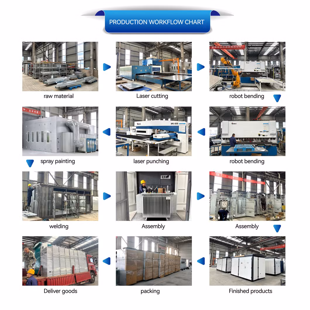 Dry Type Transformer 500 kVA 800 kVA 1000 kVA Hv Testing Transformer Dry Type AC/DC Hipot Tester
