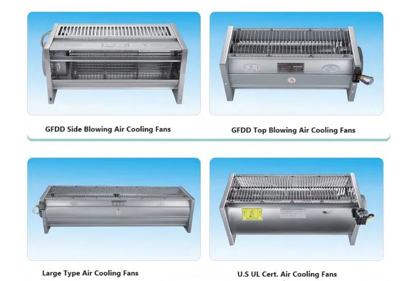 High-Efficiency Cross-Flow Air Cooling Fan for Dry-Type Transformer