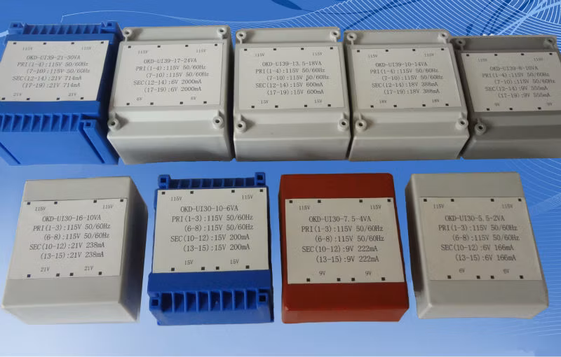 Ui30 Epoxy Resin Encapsulated Transformer Easy Mounting PCB Transformer