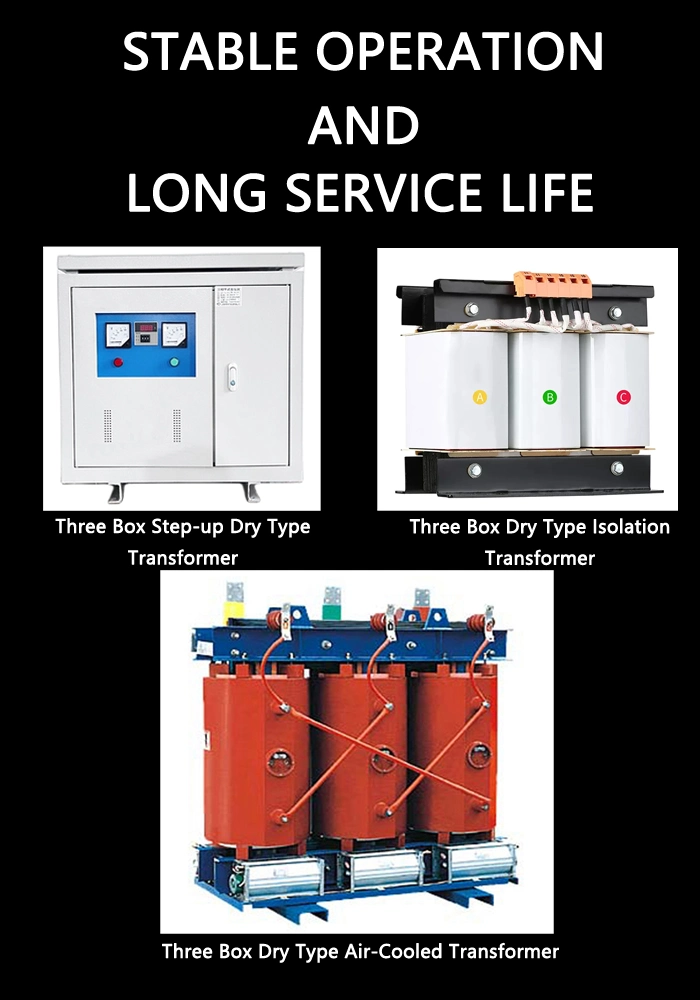 Sc (B) 9 Series 6kv~15kv Three Phase Low-Voltage Foil Coil Winding Resin Insulation Dry-Type Distribution Power Transformer