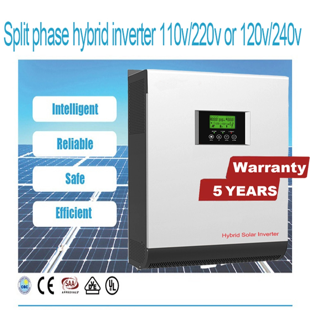 LED Display 220V/230V/240V/380V USB or RS232/Dry-Contact Hybrid Inverter