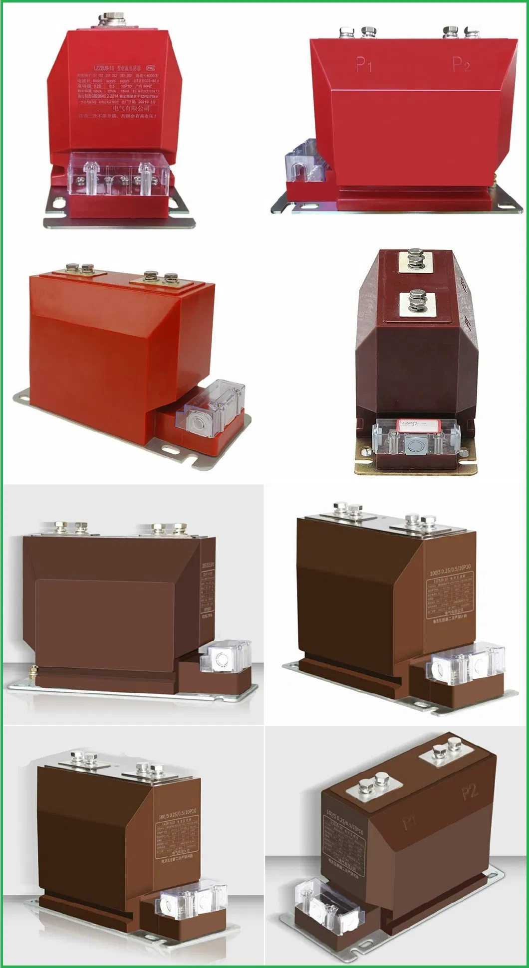 Lzzbj9-10 3/6/10kv 200-2000A High-Quality Hv Current Transformers for Indoor Switchgear