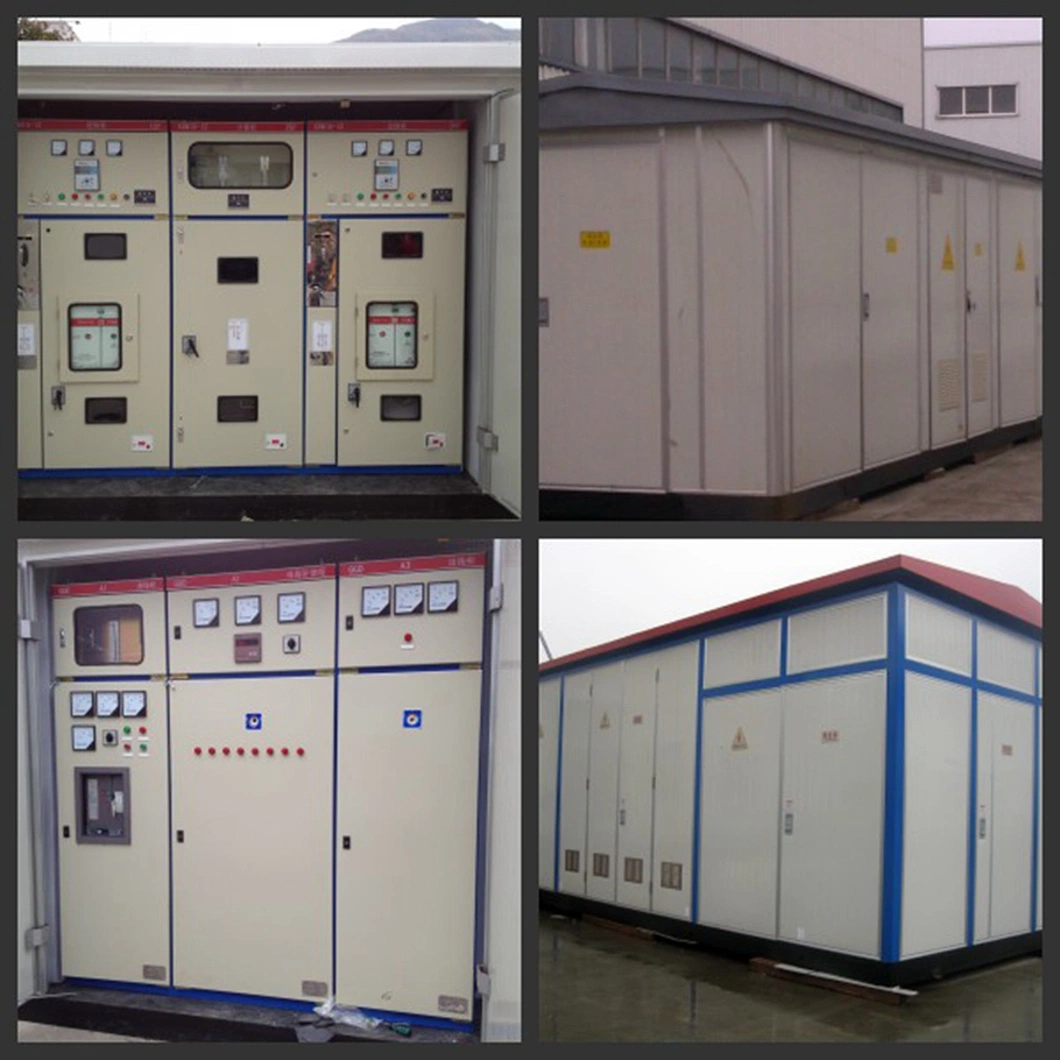 High Durability 2000kv Outdoor Combined Type Power Transformer Substation for Factory