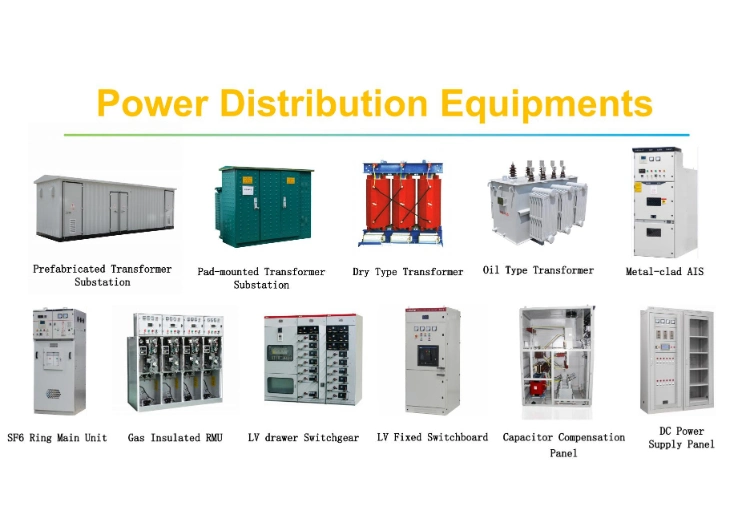 1000kVA Electrical Substation with Dry Type Transformer 11kv