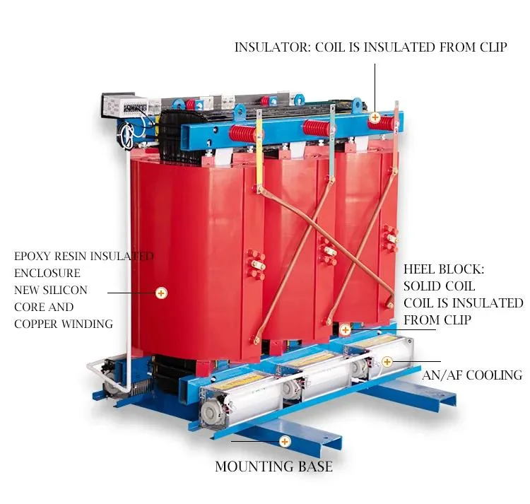 Sc (B) Three-Phase Epoxy Resin Power Transformer Dry Type Transformer