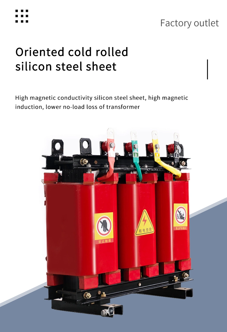 Scb 10kVA-4000kVA Resin Insulated Three Phase Dry Type Electrical Distribution Transformers