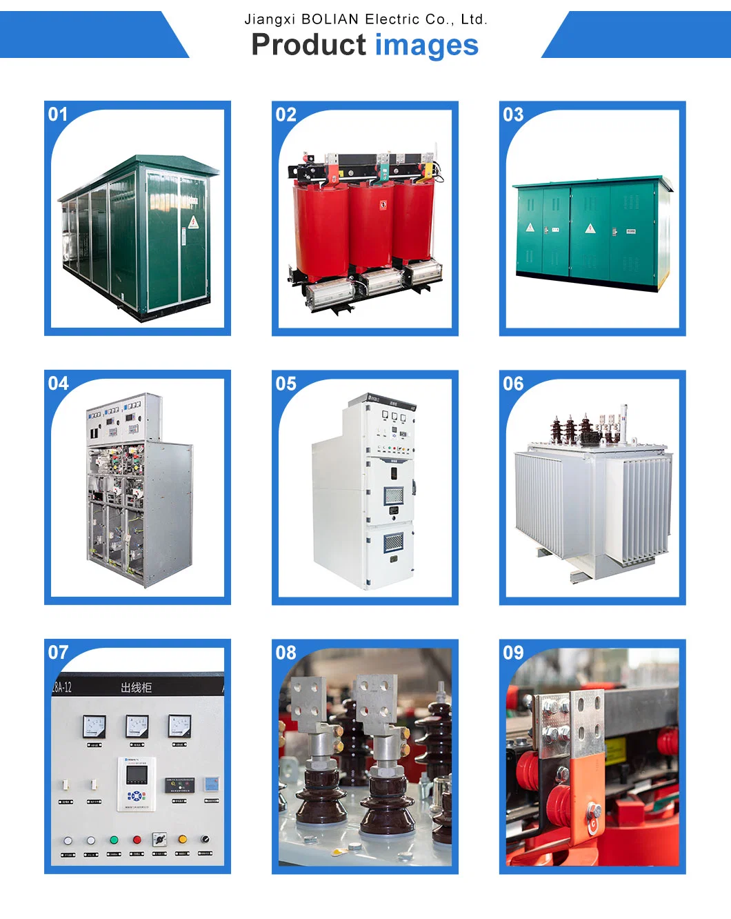 Sc (B) 10kv/0.4kv Epoxy Resin Cast Dry-Type Transformer Distribution Voltage Transformer