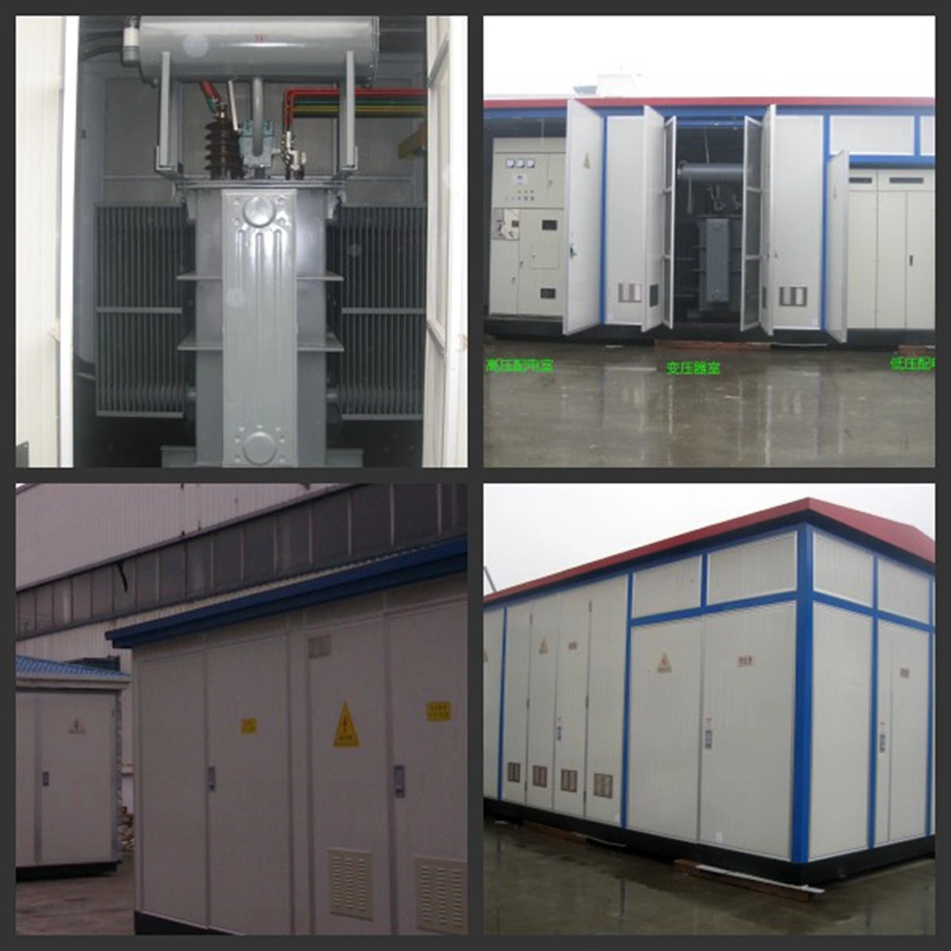 High Durability 2000kv Outdoor Combined Type Power Transformer Substation for Factory