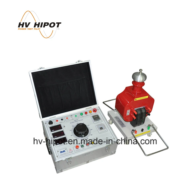 HVHIPOT GDYD-53D AC DC Hipot Test Set HV Withstand Tester with Dry Type Testing Transformer