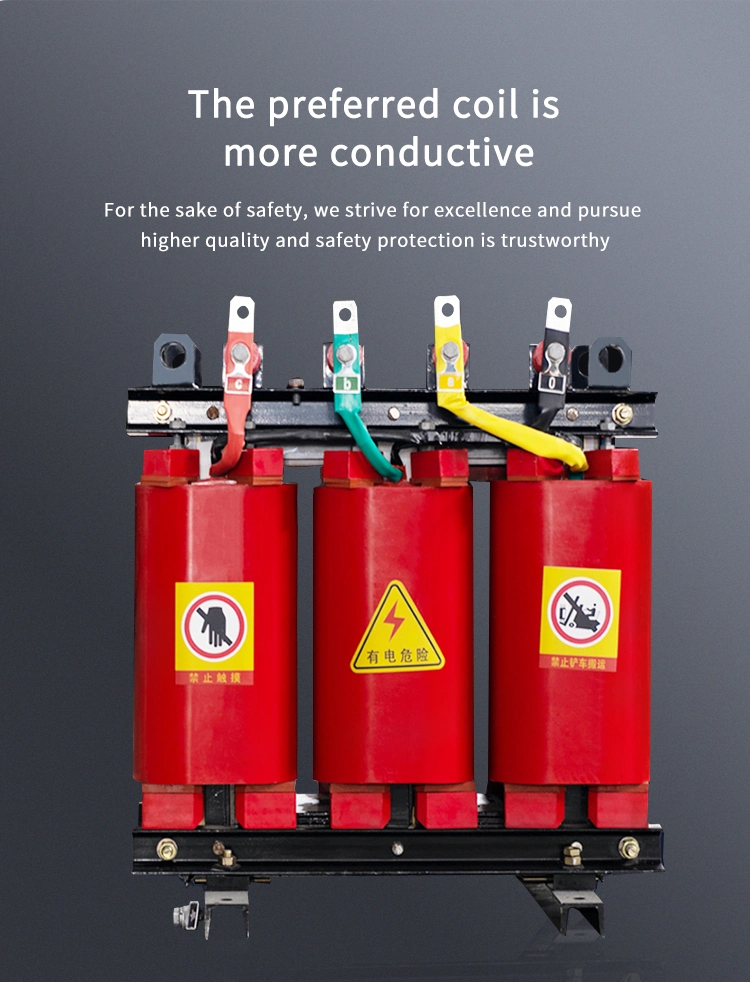 Scb 10kVA-4000kVA Resin Insulated Three Phase Dry Type Electrical Distribution Transformers