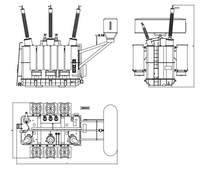 Electric Power Transformer High Voltage Transformer Price 1MW Transformer 2000kVA