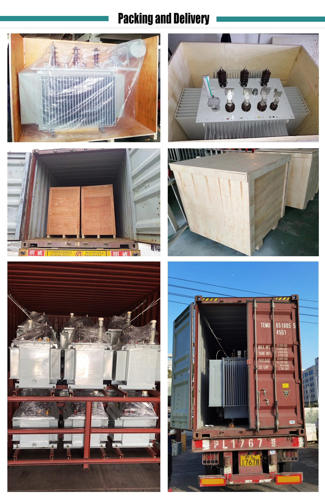 10-35kv Low-Loss Epoxy Resin Pouring Dry-Type Power Voltage Transformer for Power Transmission