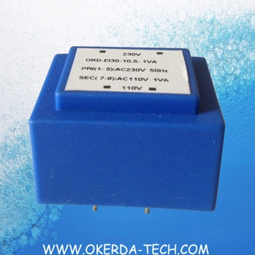 Ei Encapsulated Silicon Transformer Sealed Power Transformer