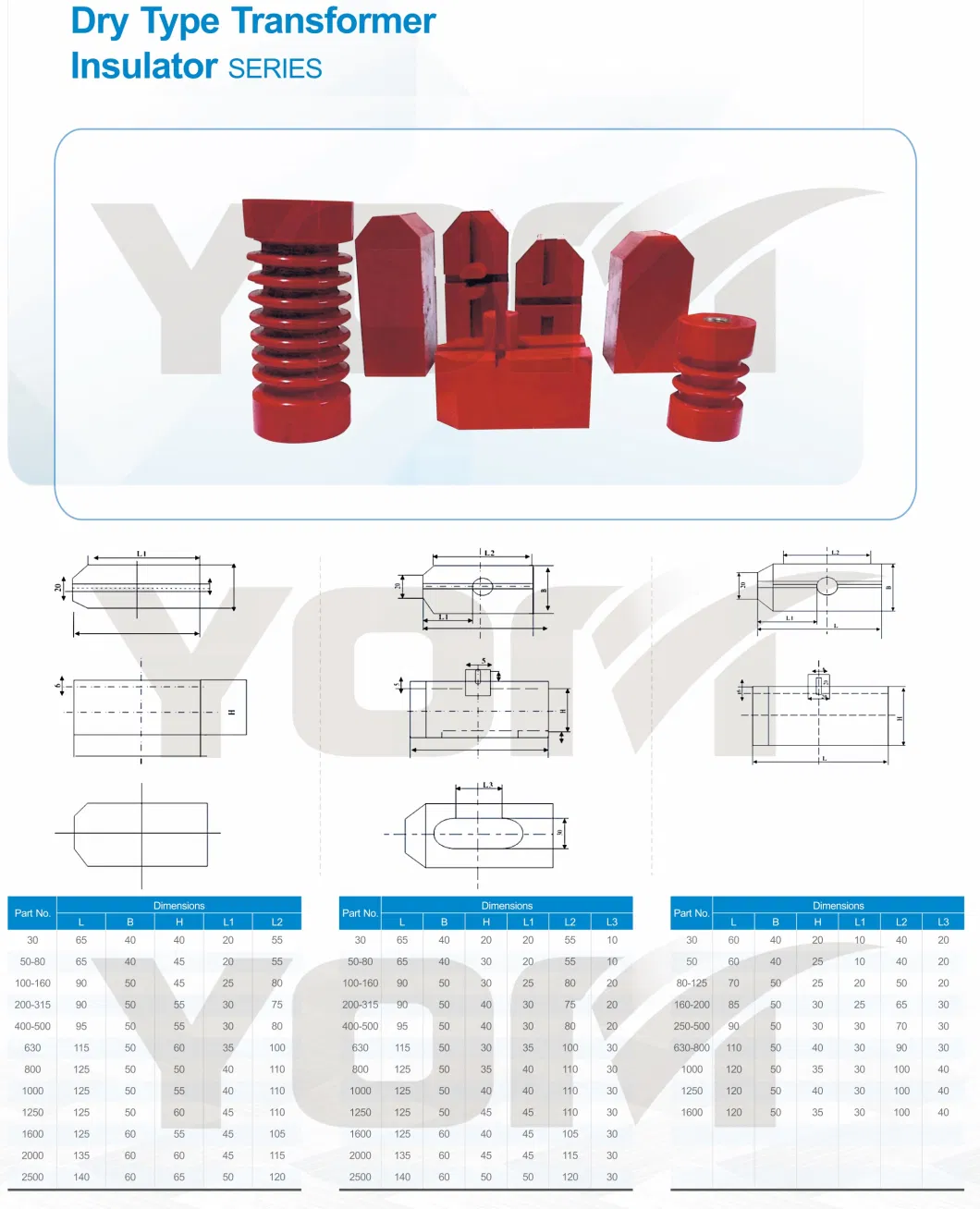 Electrical Dry Type Transformer Bus-Bar Insulator