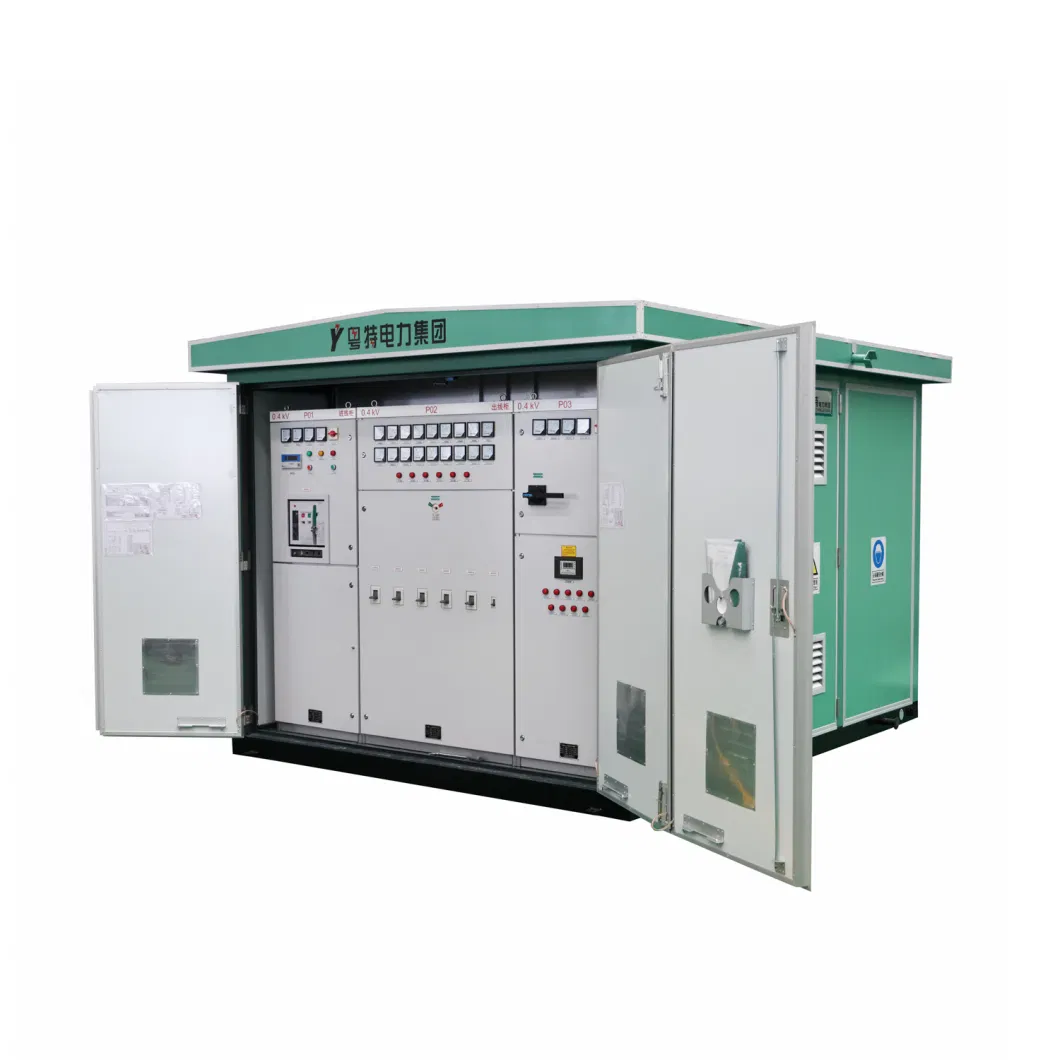 Eeu Type Ethiopian 15/0.4kv 630kVA Compact Transformer Substation