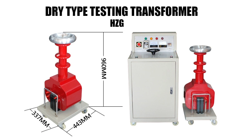 10kVA 150kv Dry-Type Withstand Voltage Hipot Tester / Test Transformer