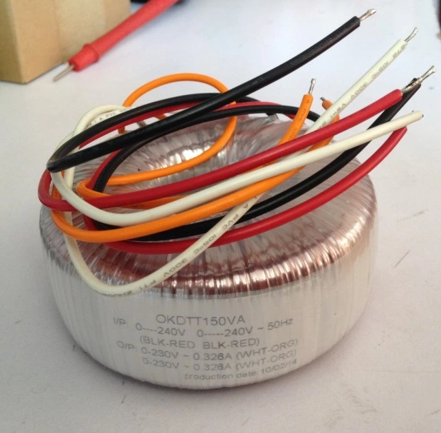 Customized 220V to 12V 24V 36V Step Down Toroidal Power Supply Transformer 50Hz/60Hz