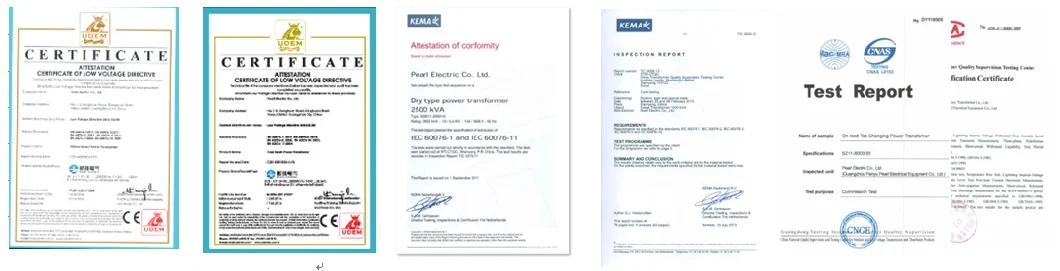 150kVA Cast Resin Dry Type Distribution Transformer in Accordance with IEC Standard