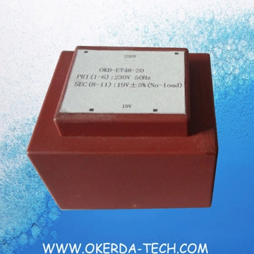 Ei Encapsulated Silicon Transformer Sealed Power Transformer