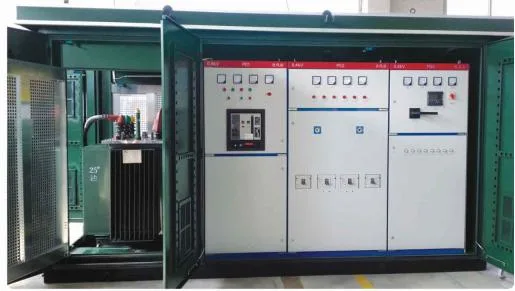 Eeu Type Ethiopian 15/0.4kv 630kVA Compact Transformer Substation