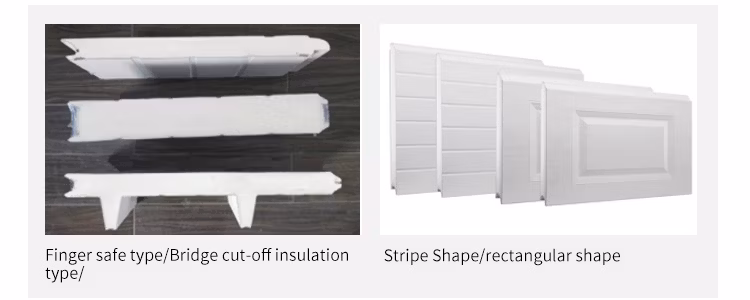 Industrial Automatic or Manual Vertical Lift Sectional Overhead Doors