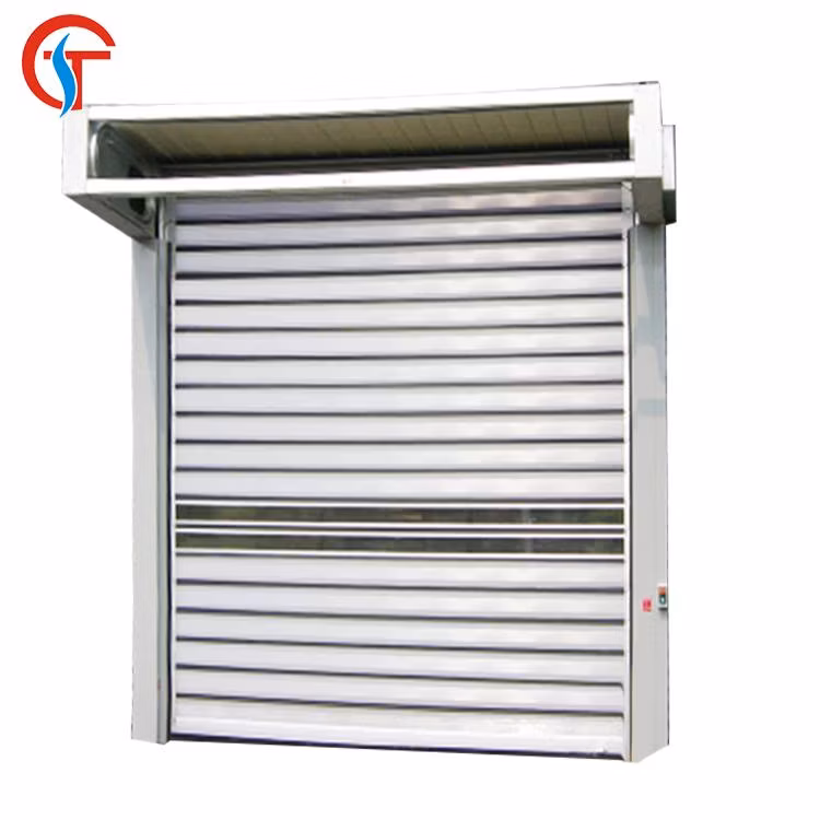 Metal Spiral Hard Aluminum High Speed Door