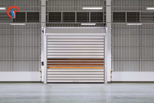 Metal Spiral Hard Aluminum High Speed Door