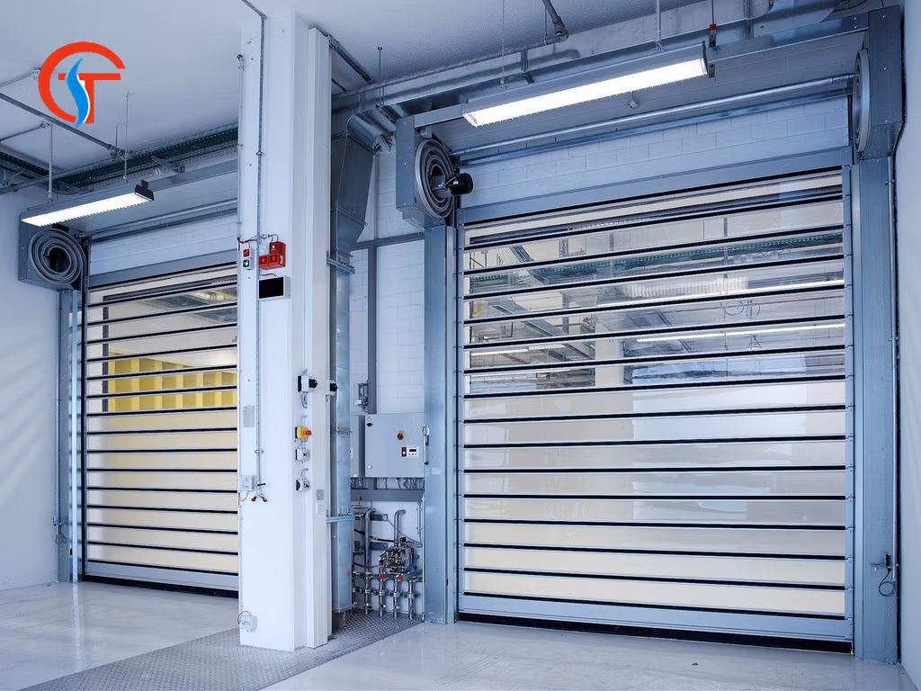 Metal Spiral Hard Aluminum High Speed Door