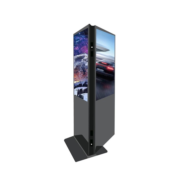 32 Inch Double Sided Indoor Advertising Players with Android or Windows OS and Touch Screen