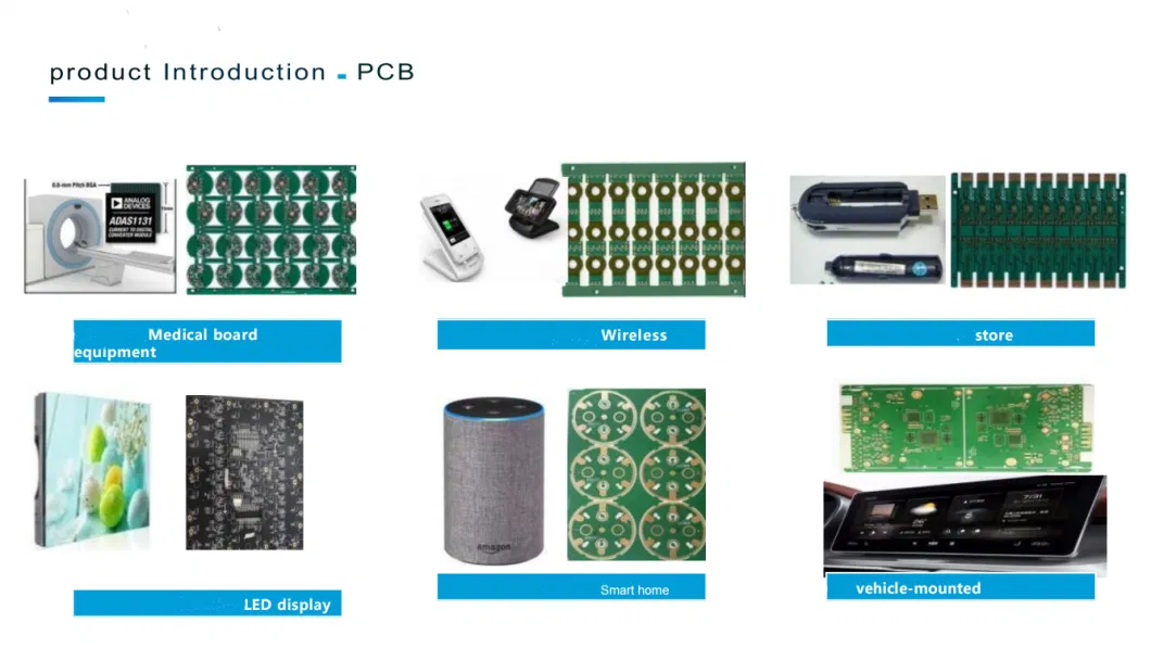 PCBA LED TV PCB Board with Green Solder Mask and ISO9001 Certified LED Light Strip HASL Surface Finishing