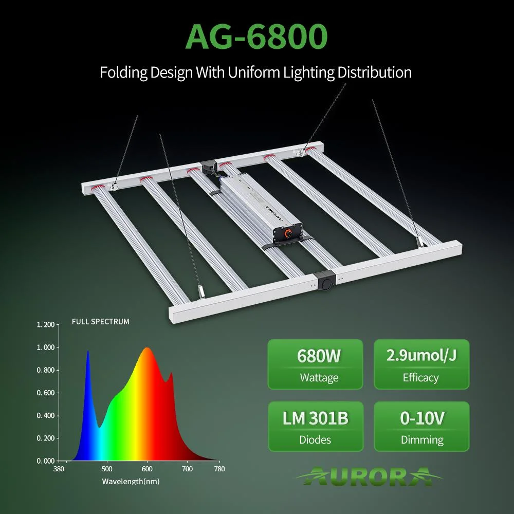 680W 800W 1000W Full Spectrum Samsung Lm301b LED Grow Lighting for Indoor Plants