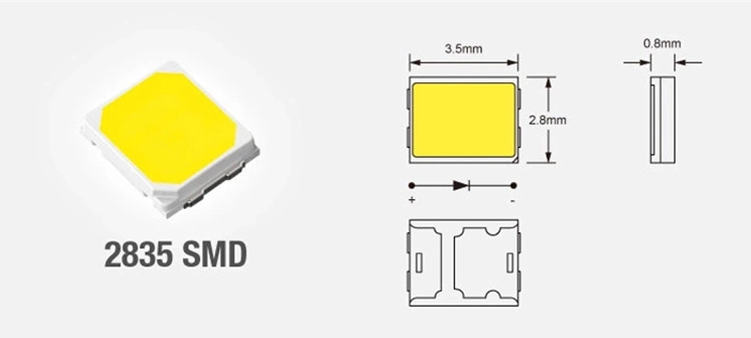 LED Strip Light 2835 SMD High Brightness LED Rope Light