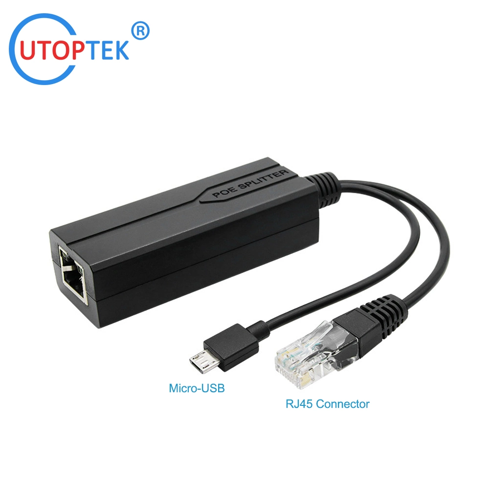 Standard High Power Isolation Poe Splitter Power Module 48V to 12V for CCTV IP Cameras