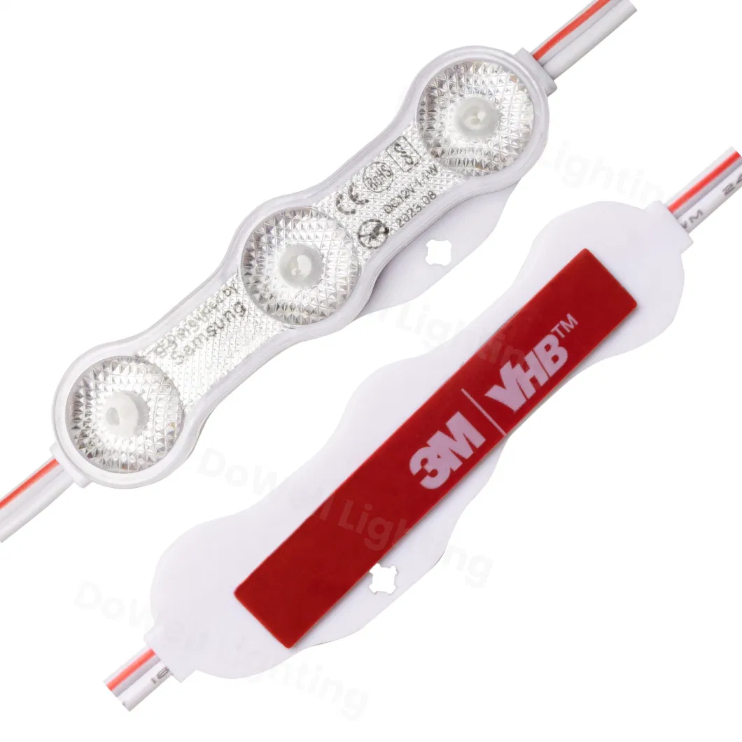 Samsung LED Chip 2835 SMD LED Module for Advertising Signs Light with 3mvhb Tape, Pure Copper Wire Guaranteed High Quality LED Modules for Light