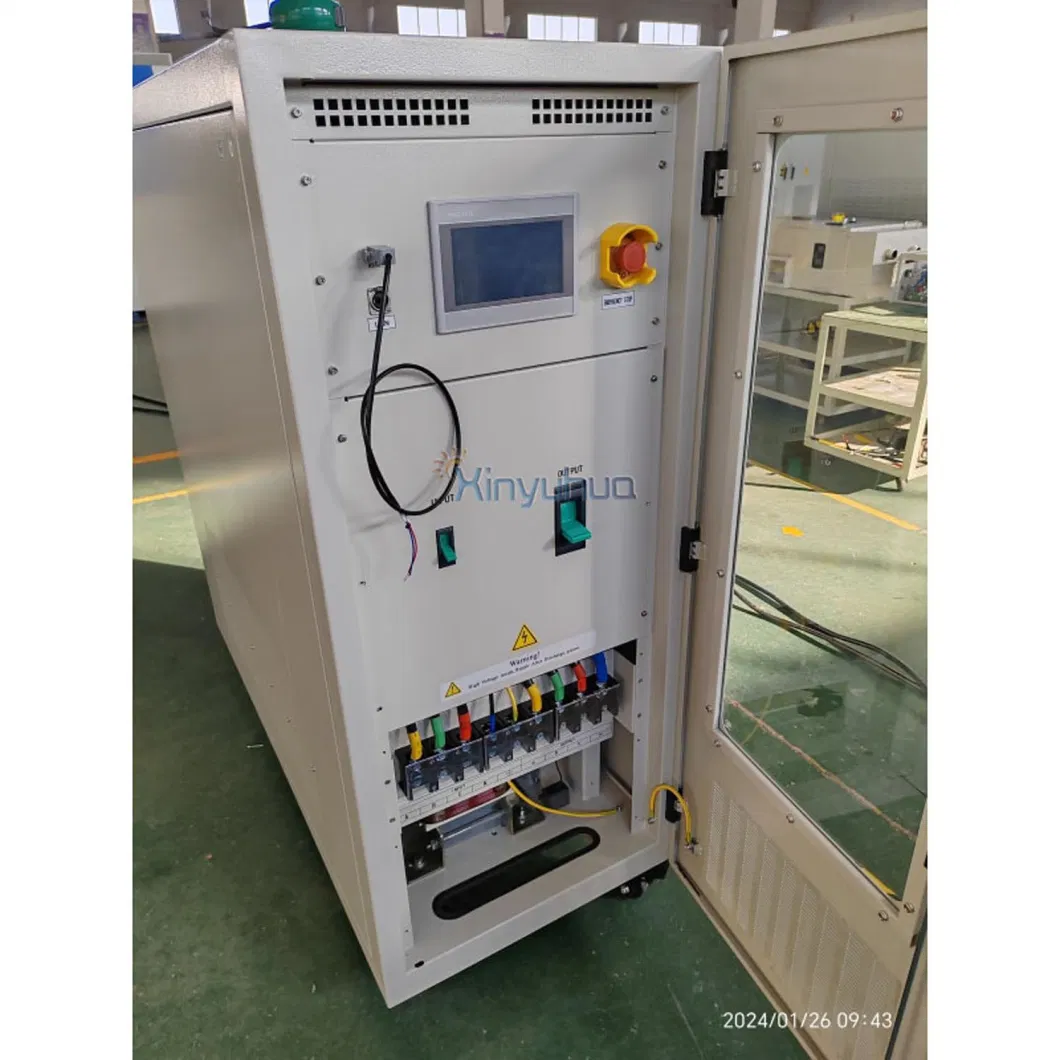 AC60W 3 Phase to 1 Phase 5kVA Variable Frequency Converter Adjustable 50Hz to 60Hz AC Power Supply