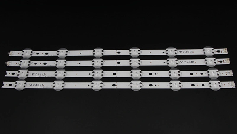 for LG 49 Inch LED TV Backlight Bar Strip LG49uj6510 6LED 2L+2r 4PCS Each Set Backlight